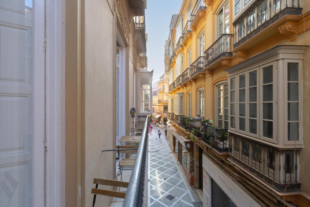 Puerta De Larios: Central Three-Bedroom Apartment With Balconies And Patio Málaga Dış mekan fotoğraf